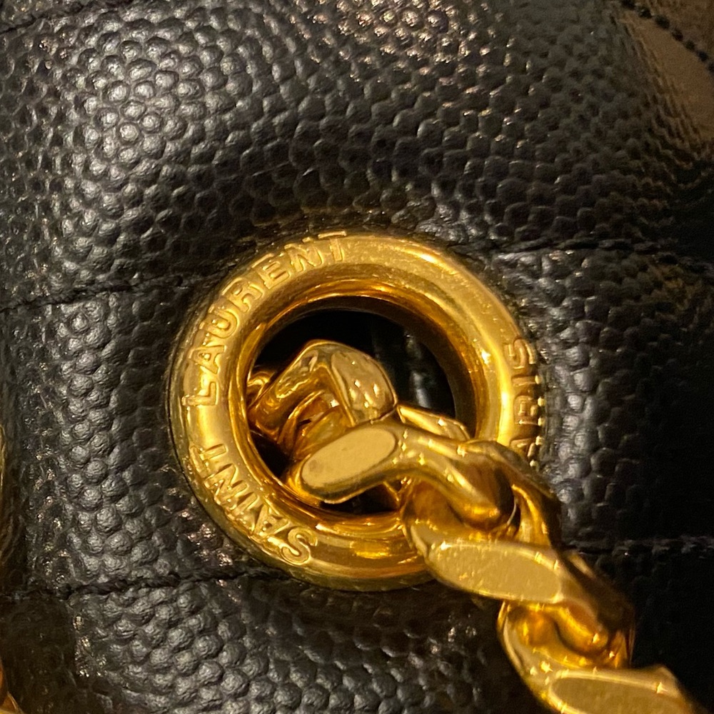 Saint Laurent Medium Envelope Bag in Black - Picture 13 of 13